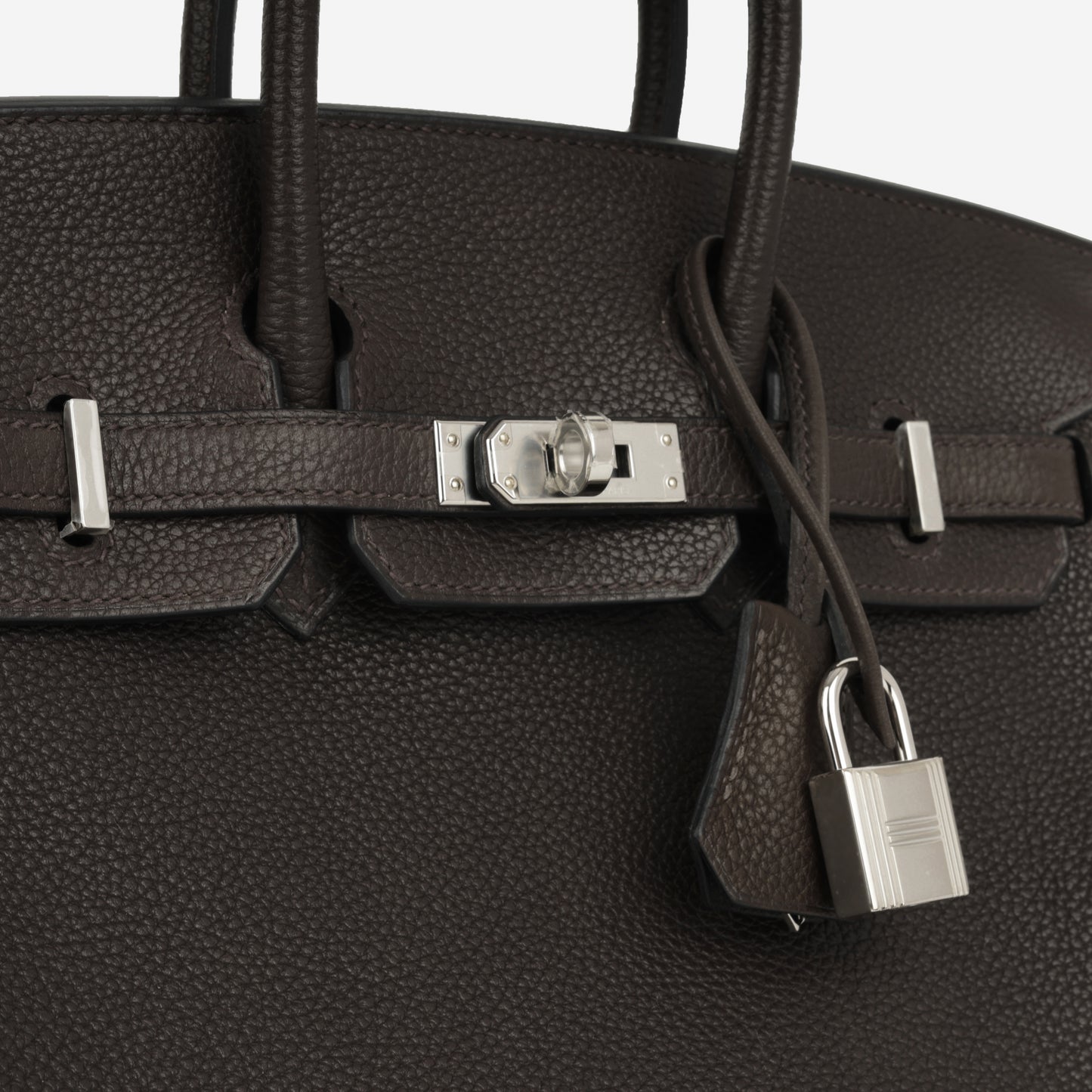 Hermès Birkin 25 - Ebene Barenia Faubourg | Palladium Hardware