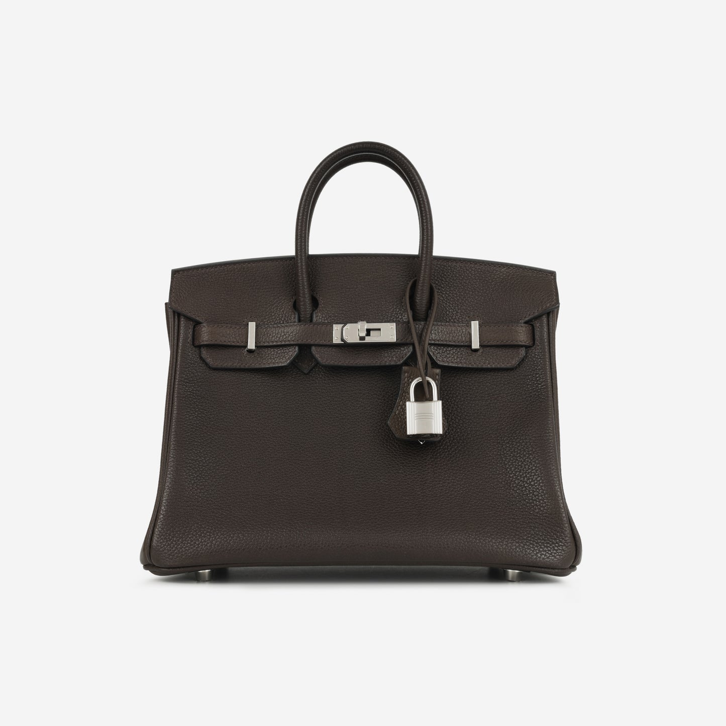 Hermès Birkin 25 - Ebene Barenia Faubourg | Palladium Hardware