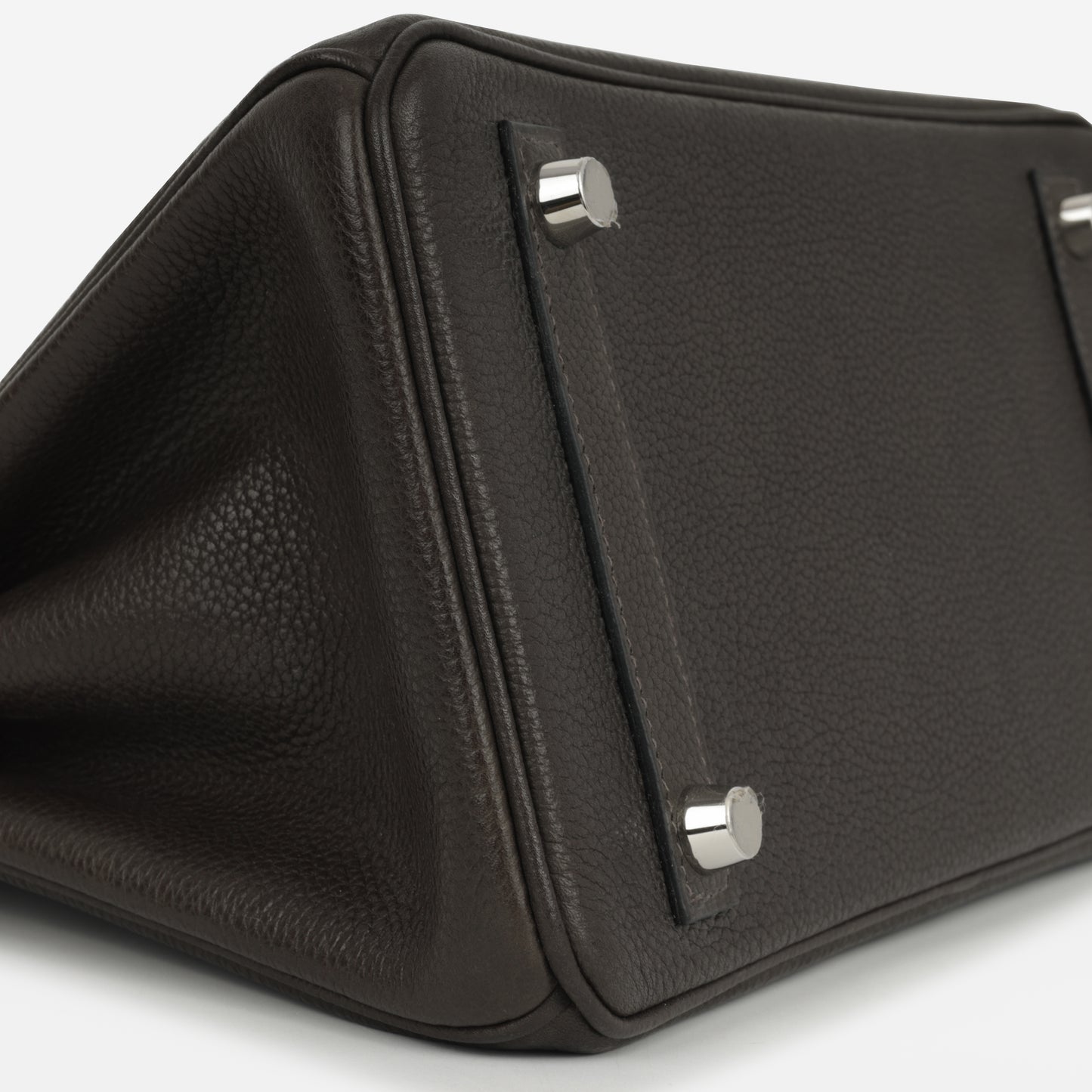 Hermès Birkin 25 - Ebene Barenia Faubourg | Palladium Hardware