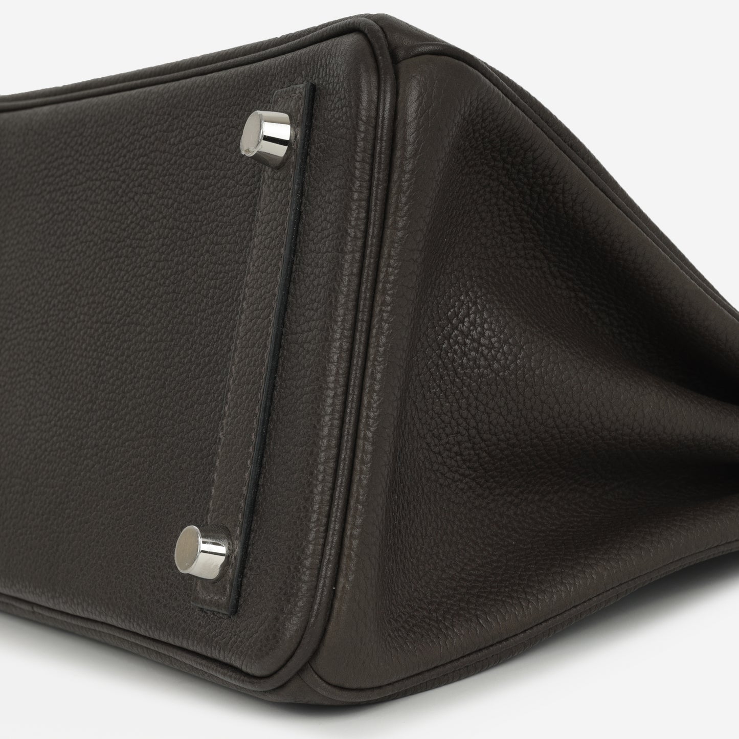 Hermès Birkin 25 - Ebene Barenia Faubourg | Palladium Hardware