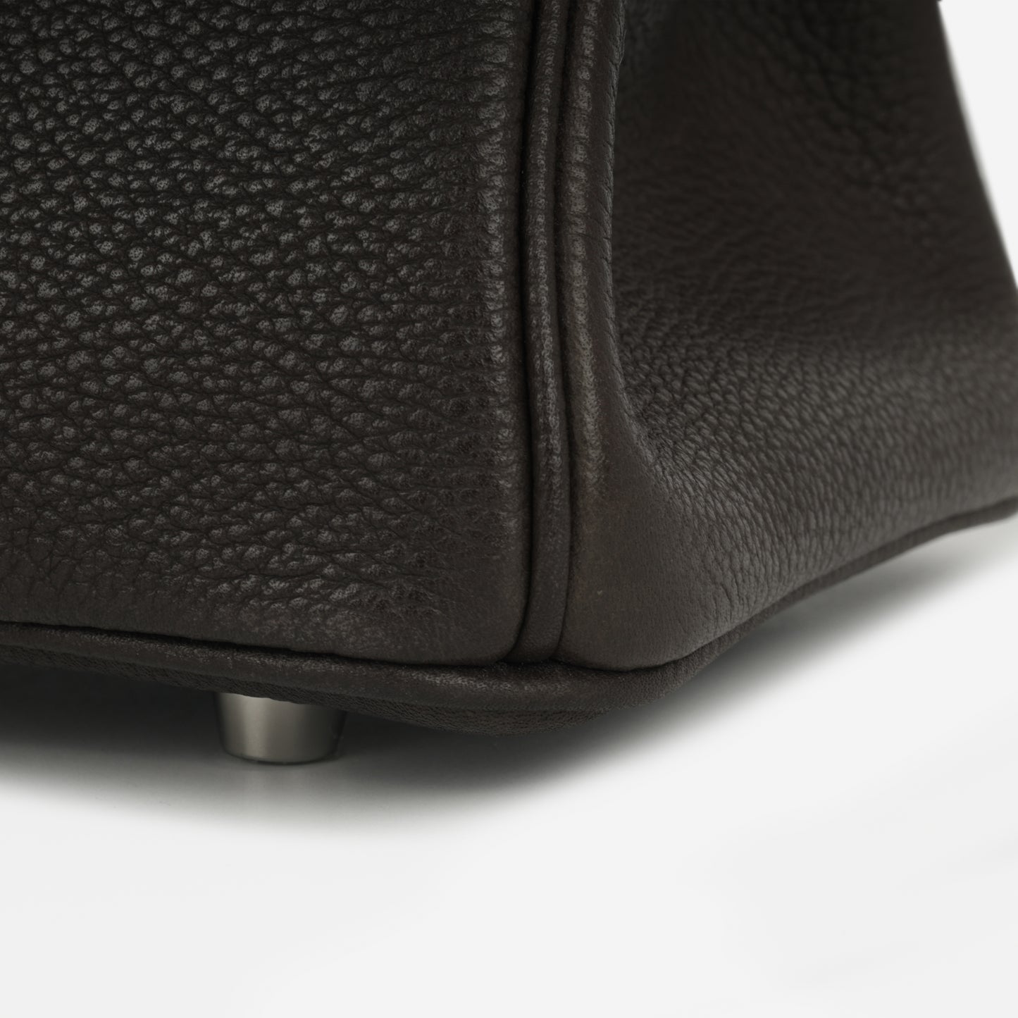 Hermès Birkin 25 - Ebene Barenia Faubourg | Palladium Hardware