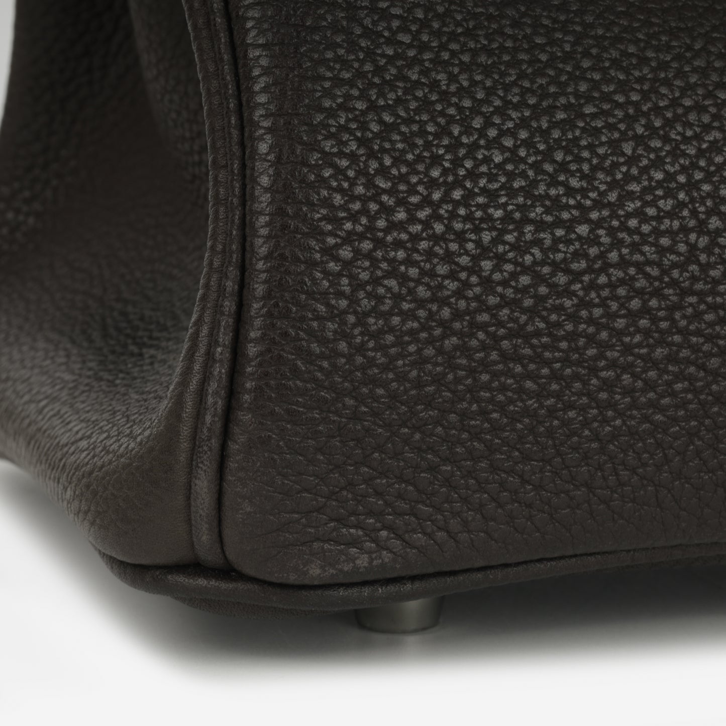 Hermès Birkin 25 - Ebene Barenia Faubourg | Palladium Hardware