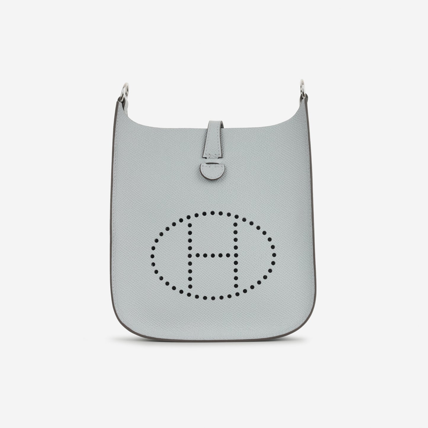 Hermès Mini Evelyne Sellier - Gris Pantin Epsom | Palladium Hardware