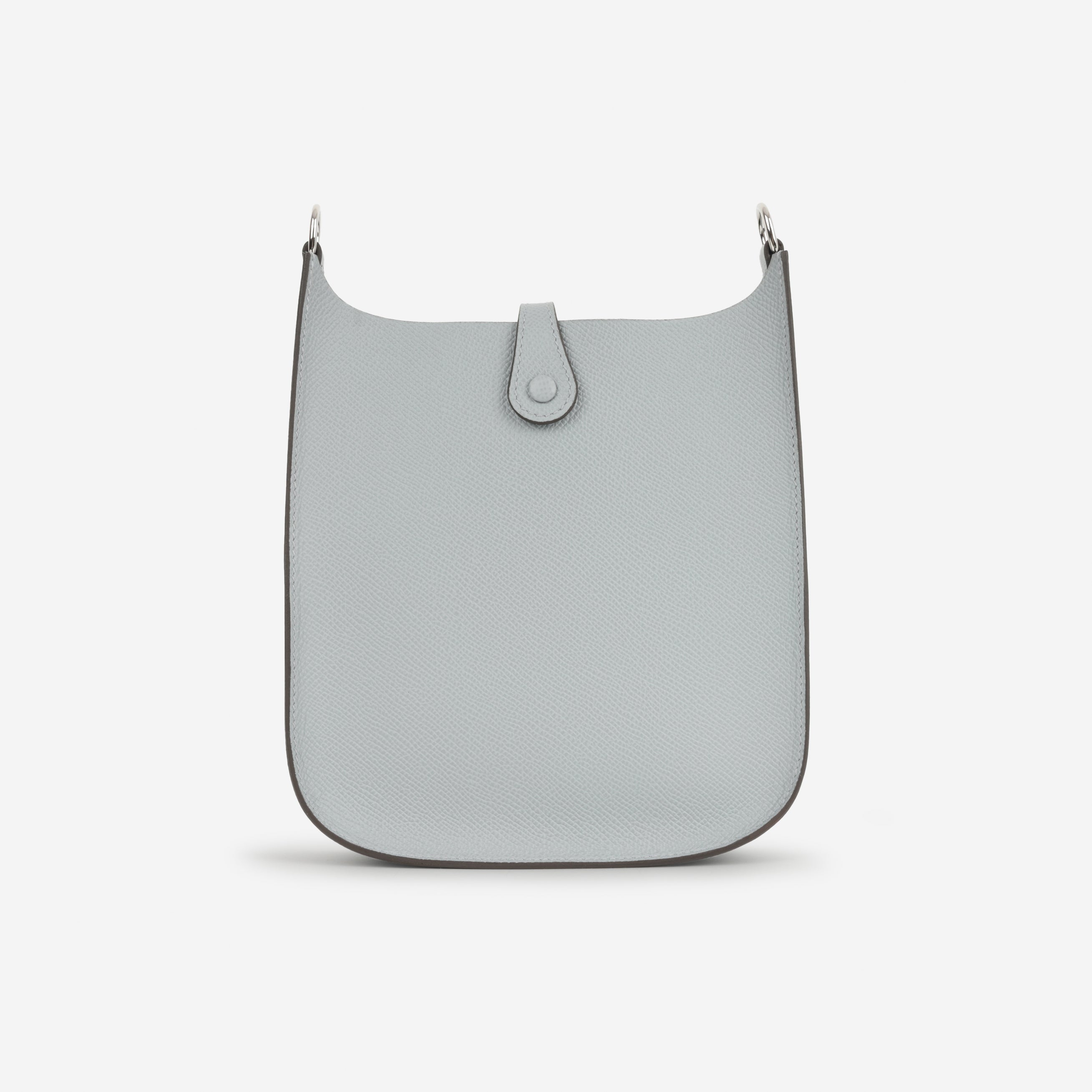 Hermès Mini Evelyne Sellier - Gris Pantin Epsom | Palladium