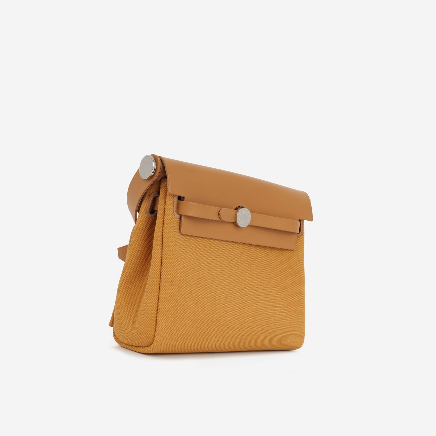 Hermès Herbag 20 - Naturel Sable Hunter / Canvas | Palladium Hardware