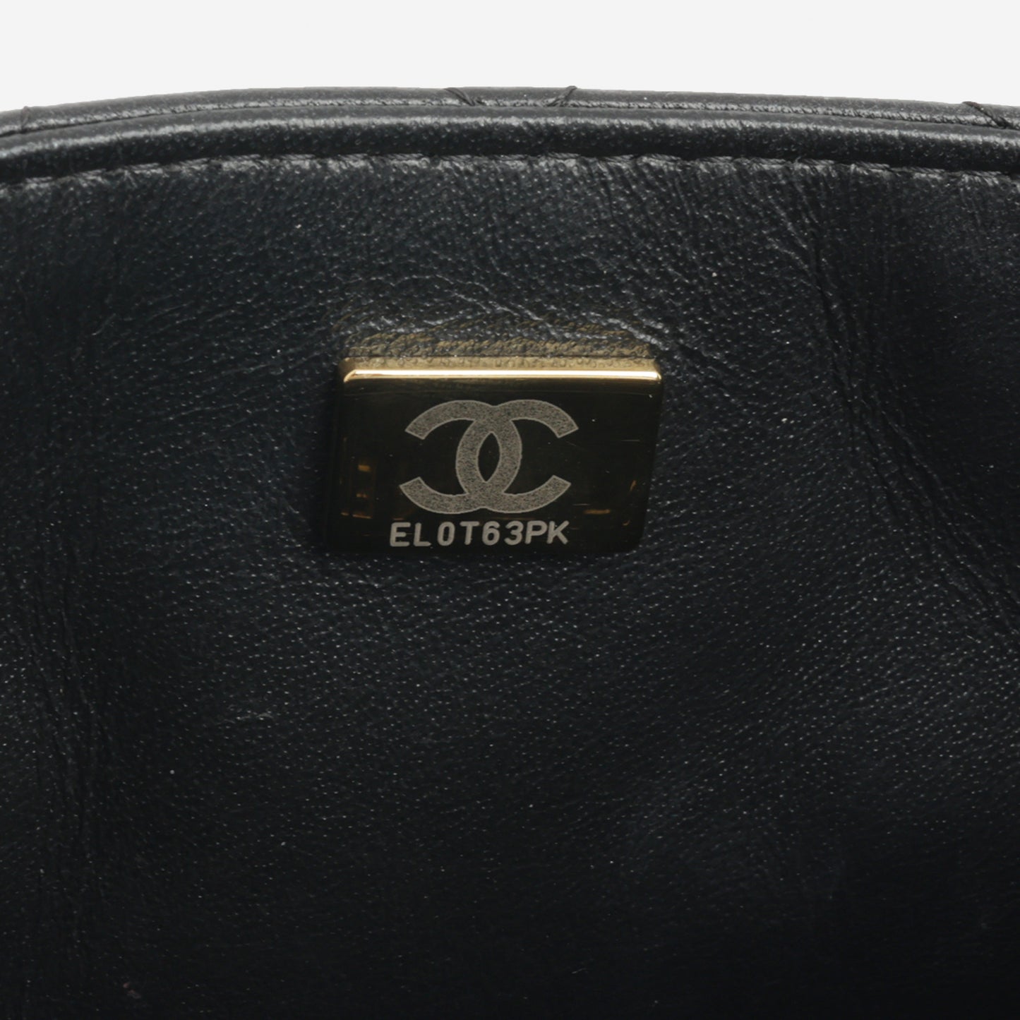 Chanel Mini Square Classic Flap - Black Lambskin | Champagne Gold Hardware