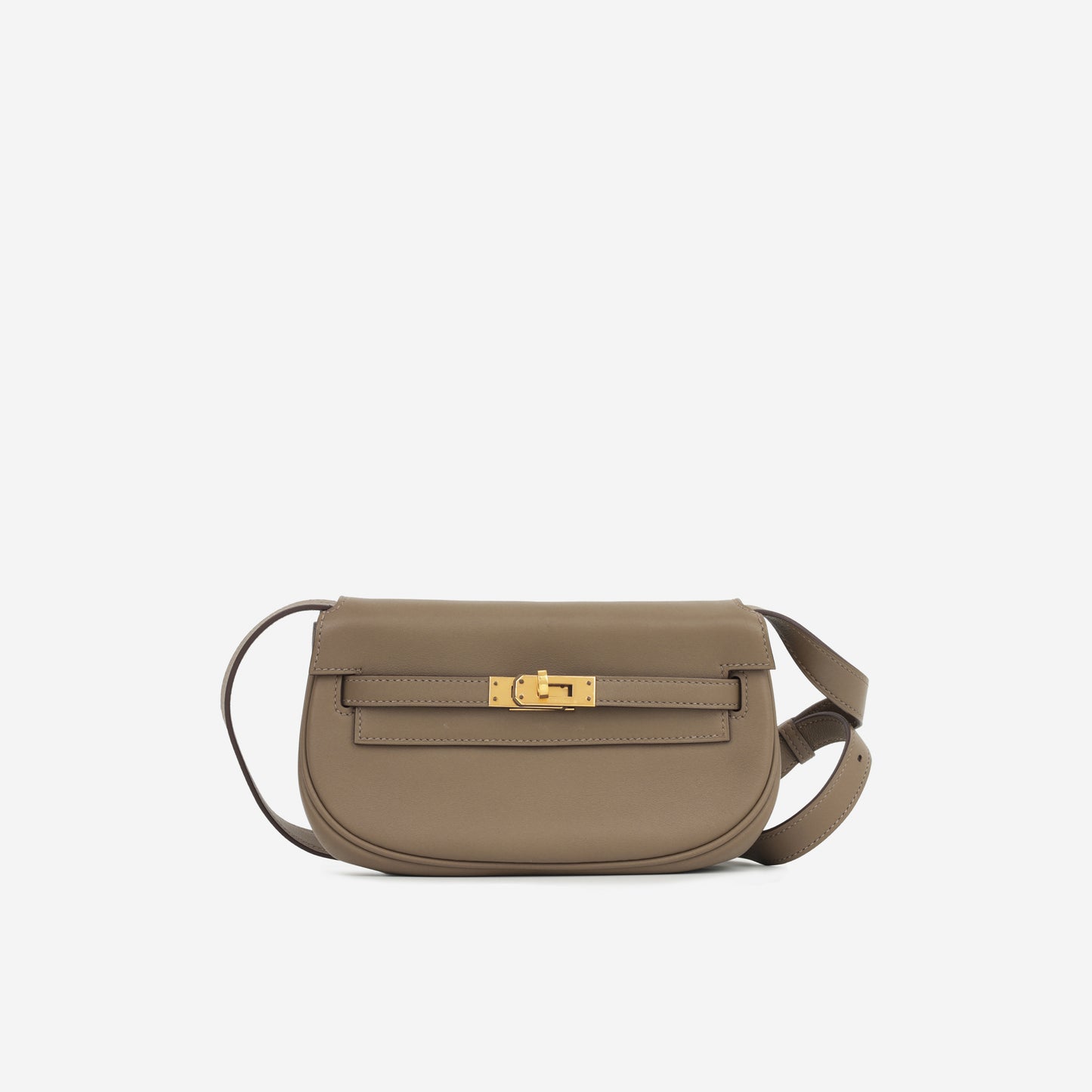 Hermès Kelly Moove - Etoupe Swift | Gold Hardware