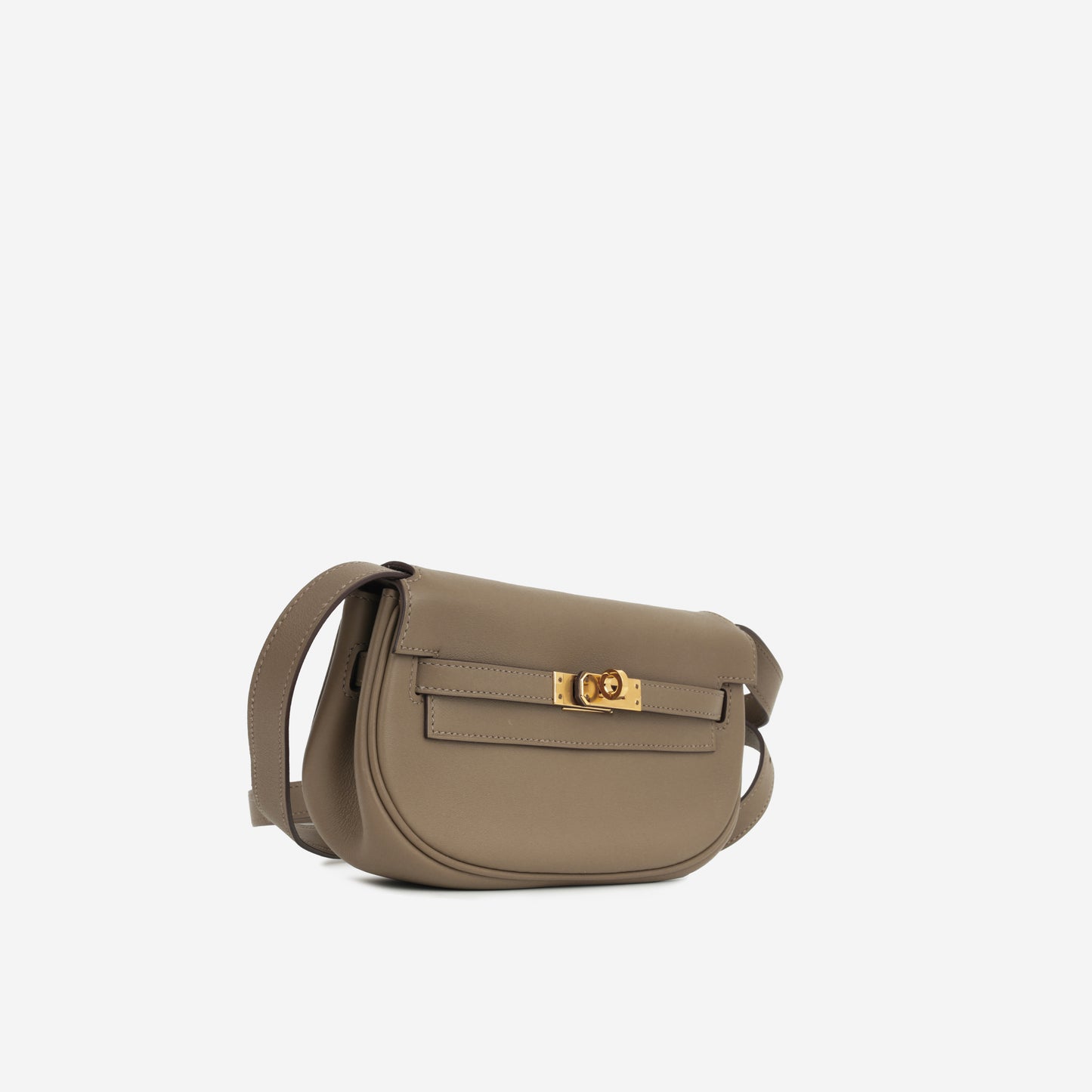 Hermès Kelly Moove - Etoupe Swift | Gold Hardware