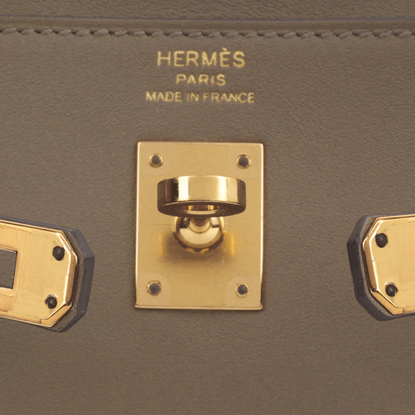 Hermès Kelly Moove - Etoupe Swift | Gold Hardware