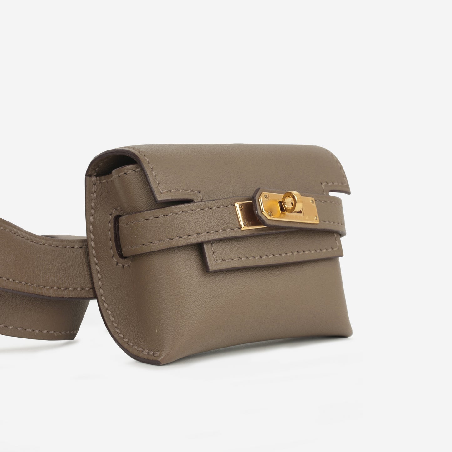 Hermès Kelly Moove - Etoupe Swift | Gold Hardware