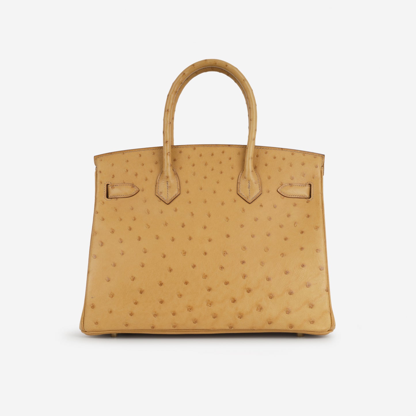 Hermès Birkin 30 - Saffron Ostrich | Gold Hardware