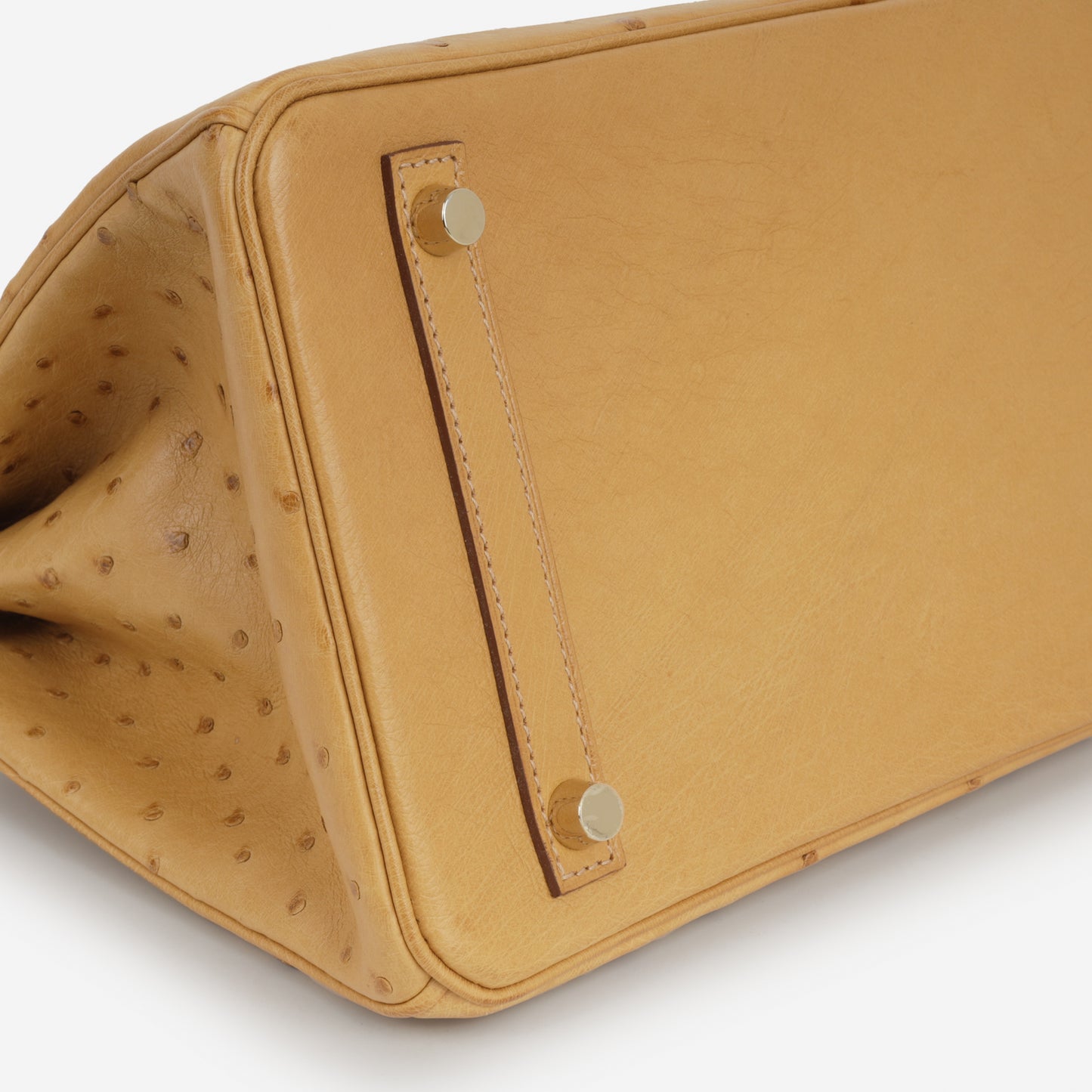 Hermès Birkin 30 - Saffron Ostrich | Gold Hardware