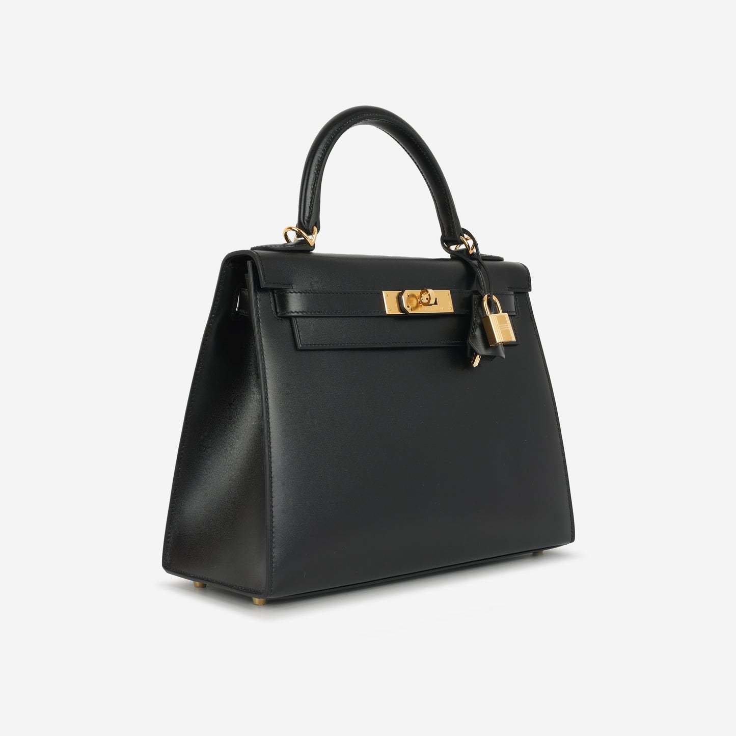Hermès Kelly 28 - Black Box Calf | Gold Hardware