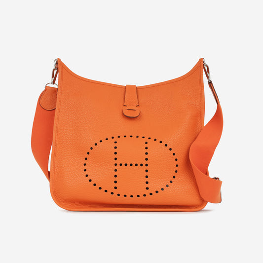 Hermès Evelyne 33 - Orange Clemence | Palladium Hardware