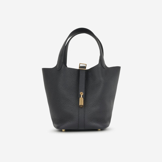 Hermès Picotin 18 - Caban Clemence | Gold Hardware