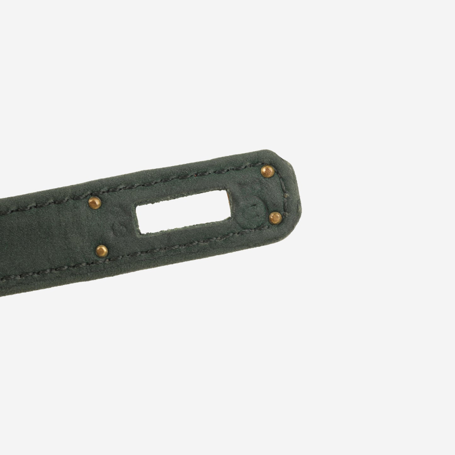 Hermès Vintage Kelly 20 - Malachite Satin/Vert Fonce Veau Velours | Gold Hardware