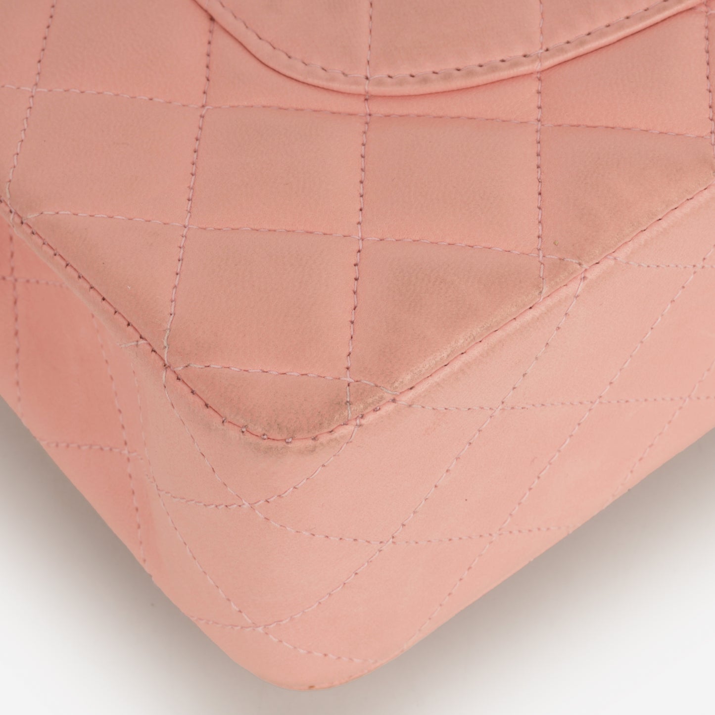 Chanel Vintage Medium Classic Flap - Pink Lambskin | Gold Hardware