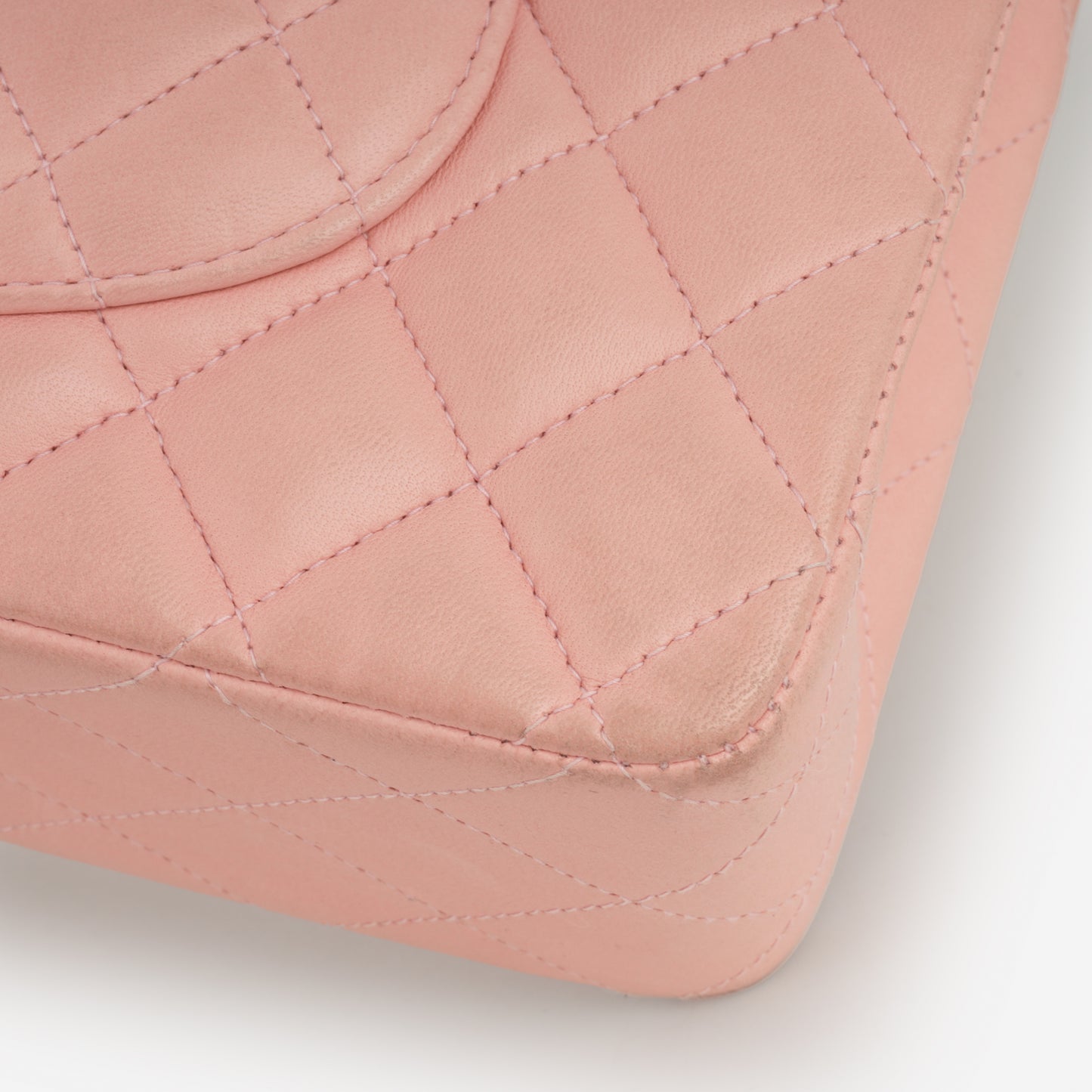Chanel Vintage Medium Classic Flap - Pink Lambskin | Gold Hardware