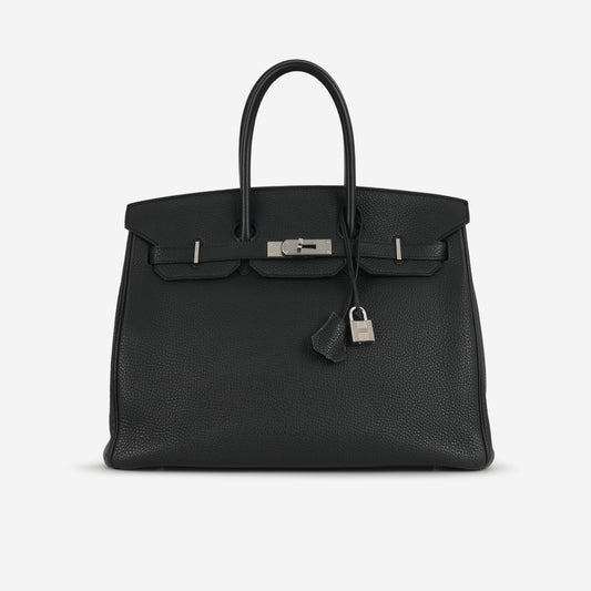 Hermès Birkin 35 - Black Togo | Palladium Hardware