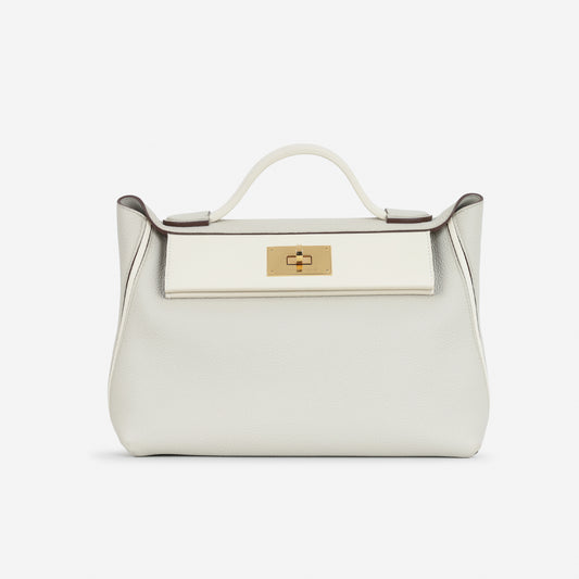 Hermès 24/24 29 - Beton Togo/Nata Swift | Gold Hardware