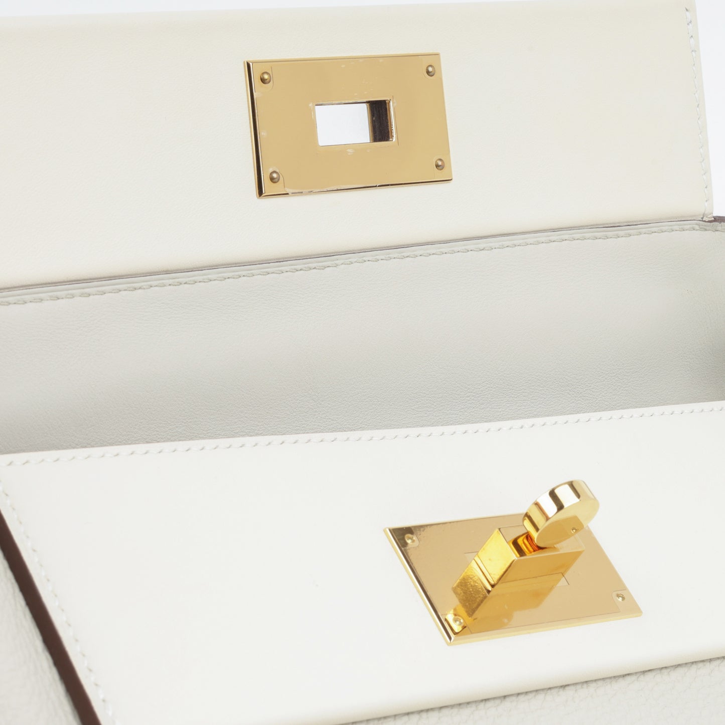 Hermès 24/24 29 - Beton Togo/Nata Swift | Gold Hardware