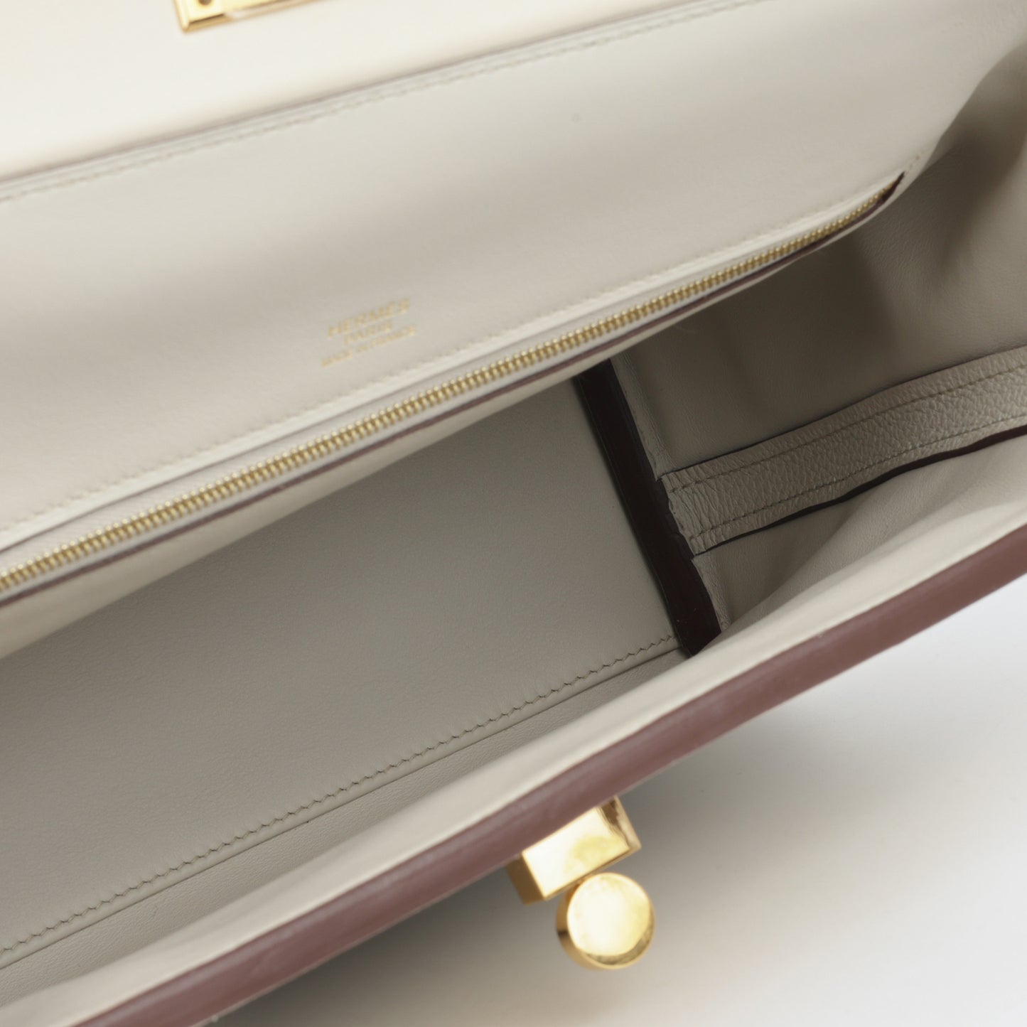 Hermès 24/24 29 - Beton Togo/Nata Swift | Gold Hardware