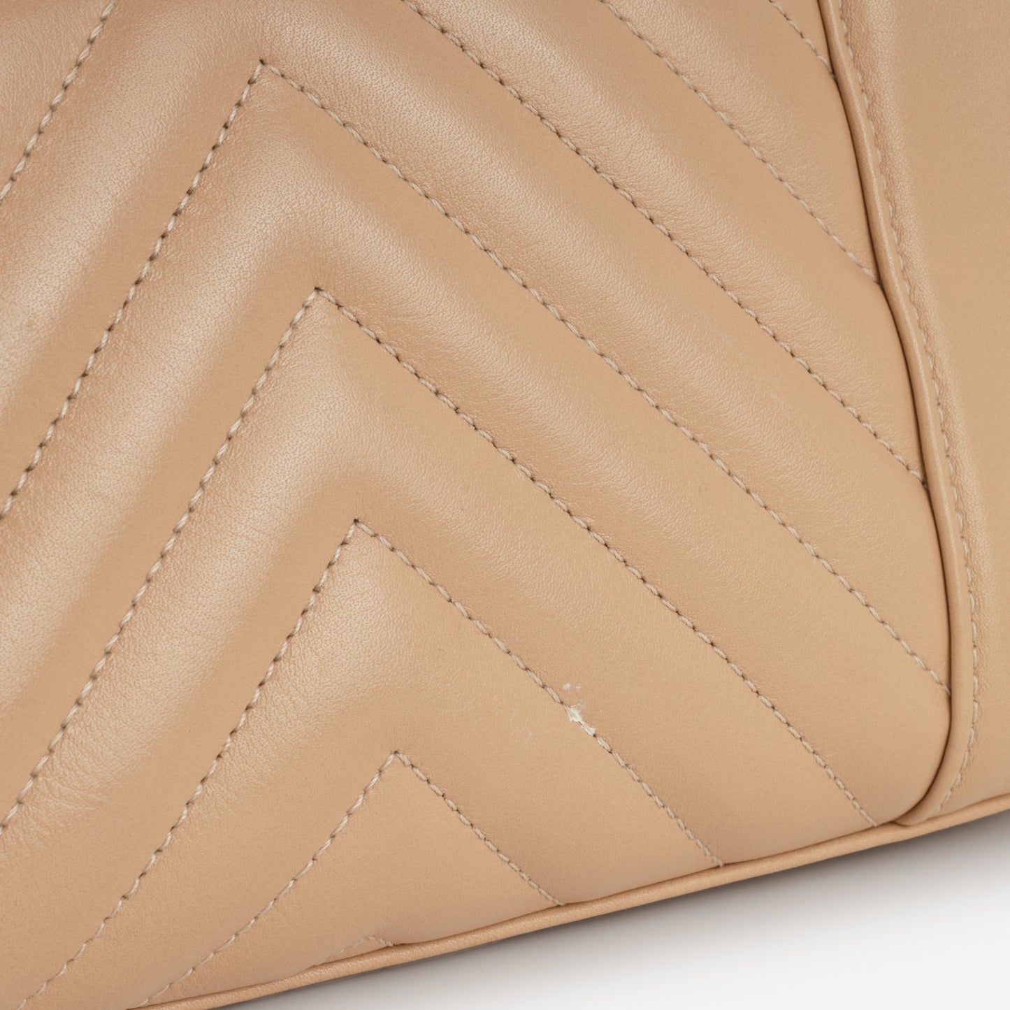Chanel Small Daily Flap - Beige Calfskin | Champagne Gold Hardware