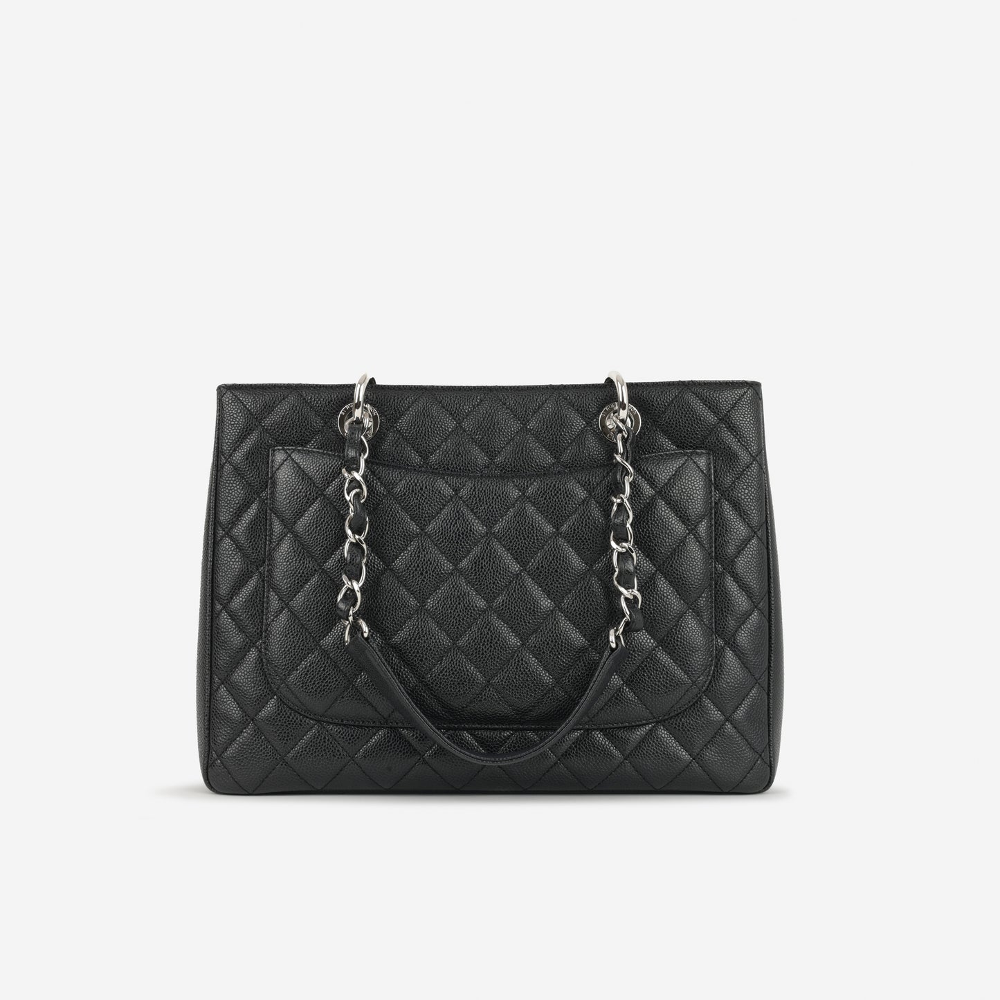 Chanel GST - Black Caviar | Silver Hardware