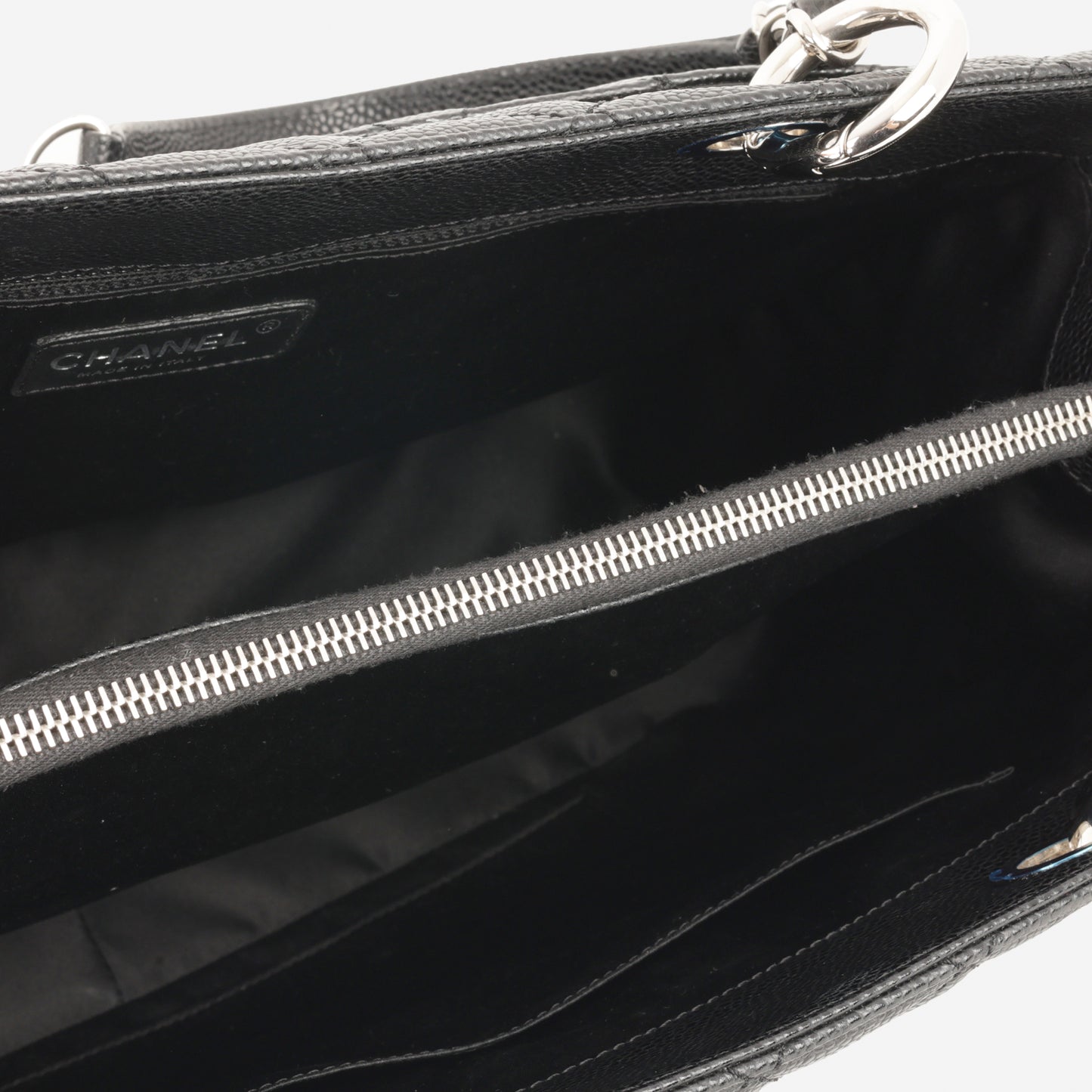 Chanel GST - Black Caviar | Silver Hardware