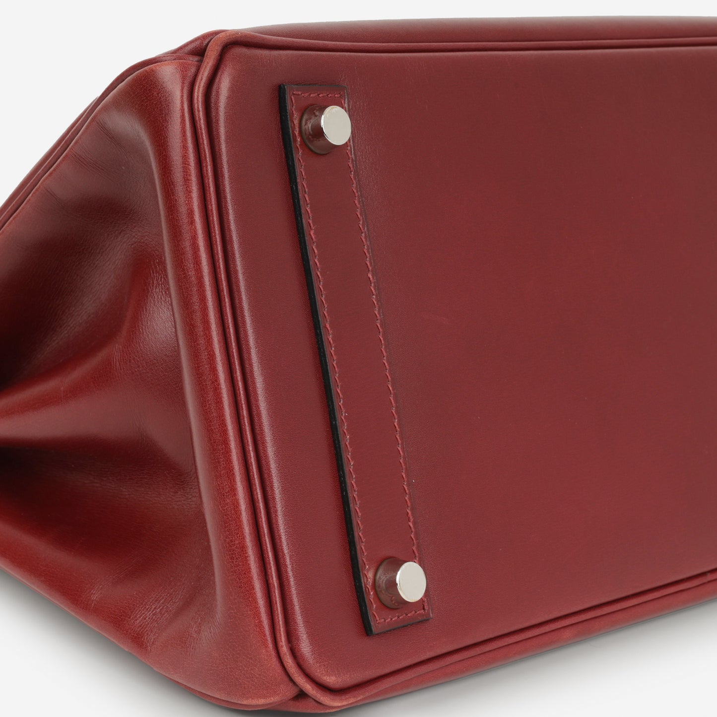 Hermès Vintage Birkin Hac 32 - Rouge H Box Calf | Palladium Hardware