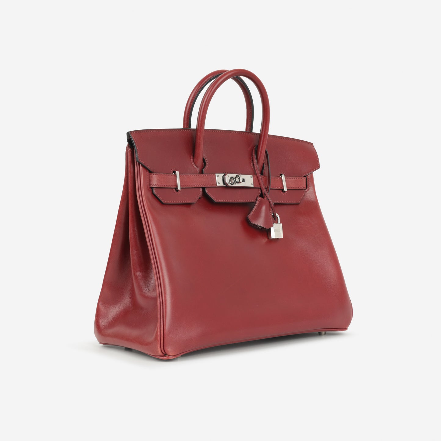 Hermès Vintage Birkin Hac 32 - Rouge H Box Calf | Palladium Hardware