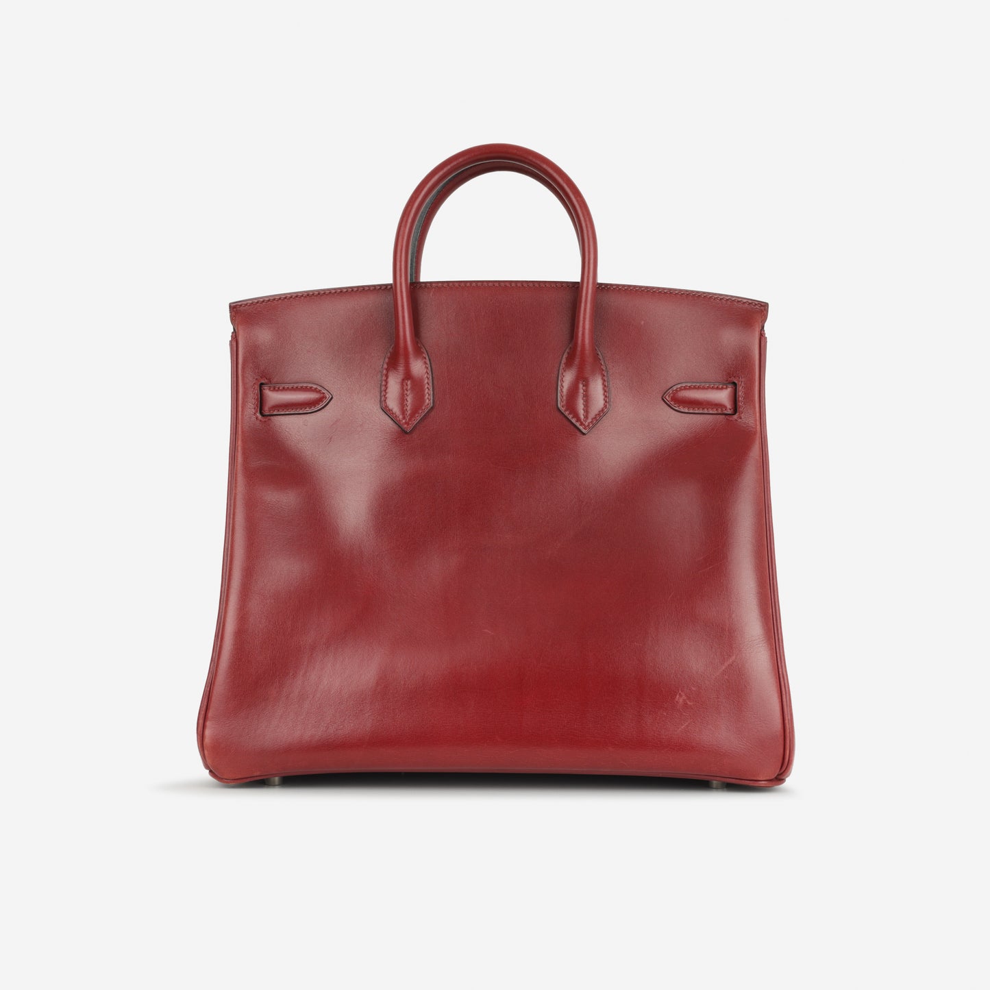 Hermès Vintage Birkin Hac 32 - Rouge H Box Calf | Palladium Hardware
