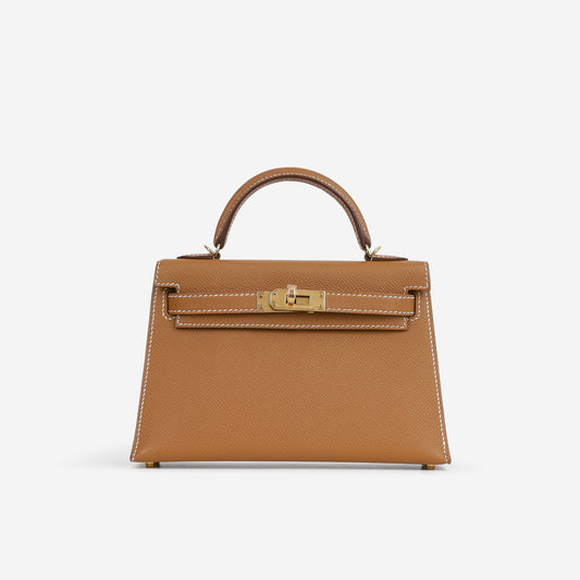 Hermès Mini Kelly 20 - Gold Epsom | Gold Hardware
