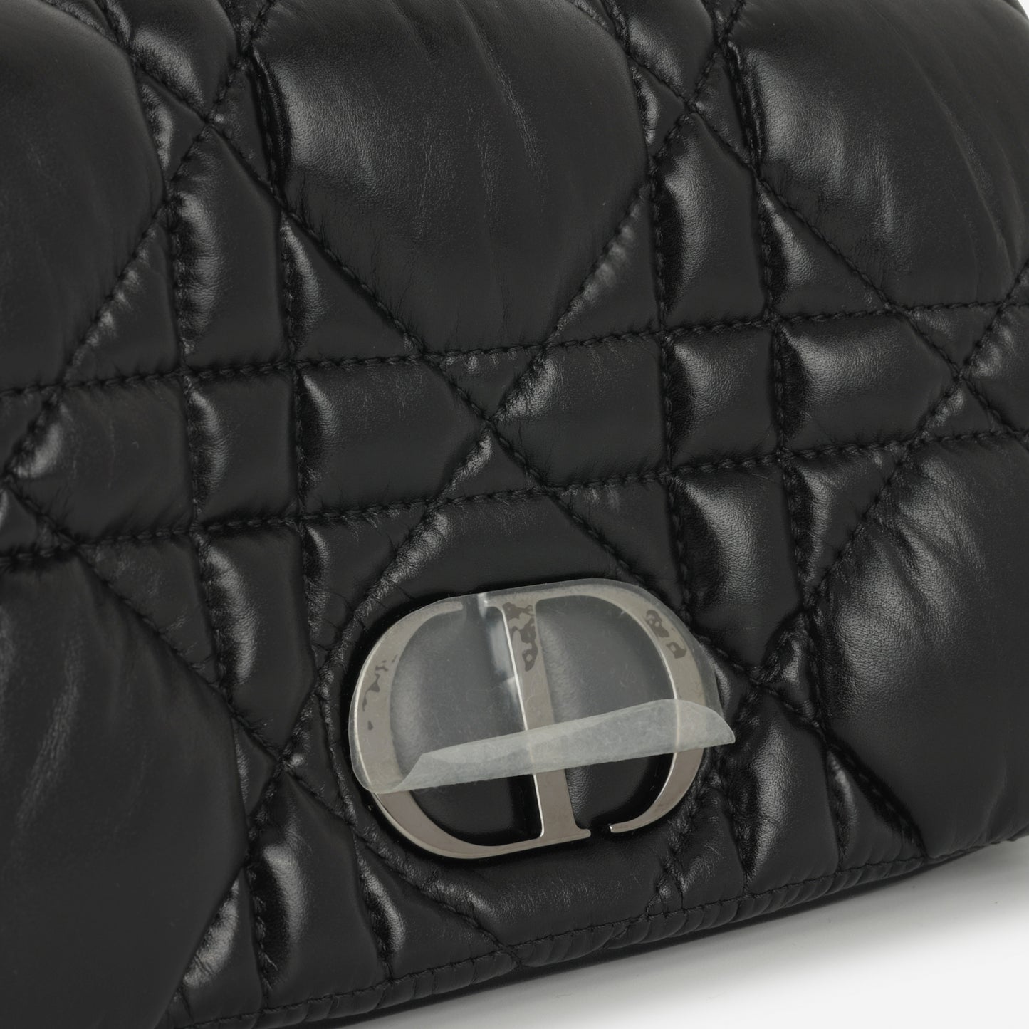 Dior Mini Caro Crossbody - So Black | Lambskin
