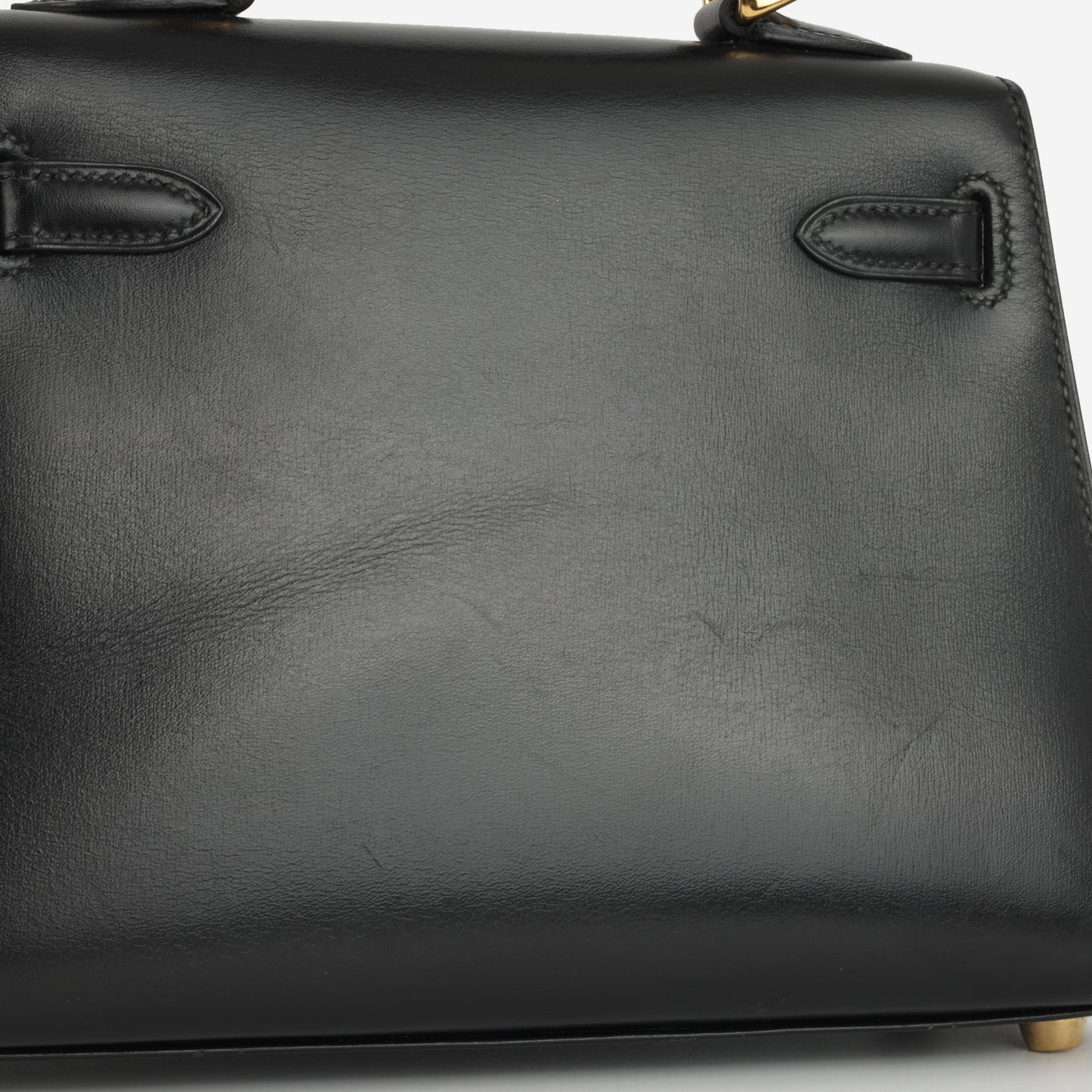 Hermès Vintage Kelly 20 - Black Box Calf | Gold Hardware
