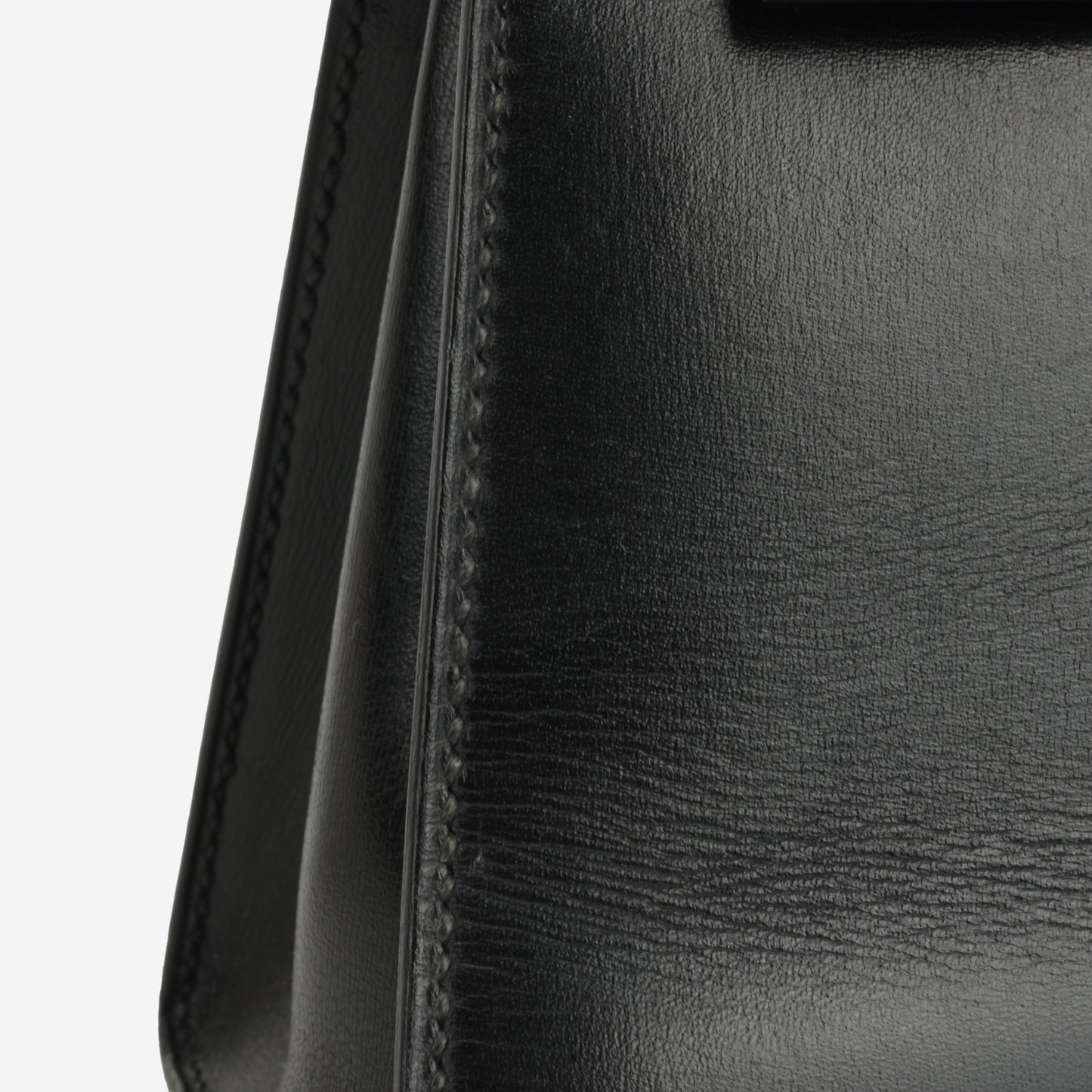 Hermès Vintage Kelly 20 - Black Box Calf | Gold Hardware