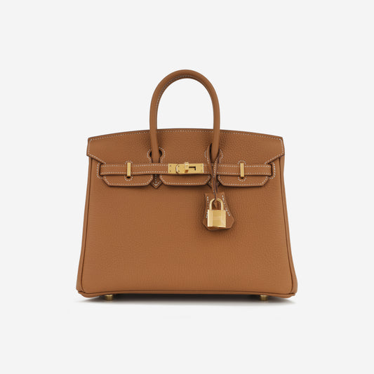 Hermès Birkin 25 - Gold Togo | Gold Hardware