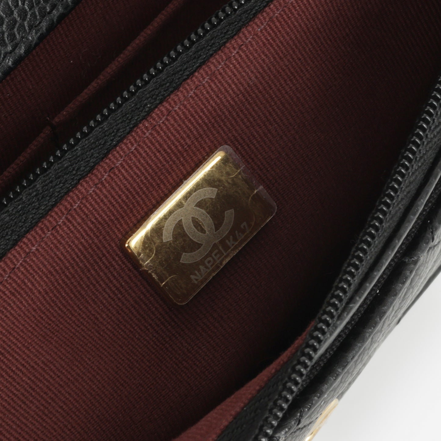 Chanel Classic Wallet on Chain - Black Caviar | Gold Hardware