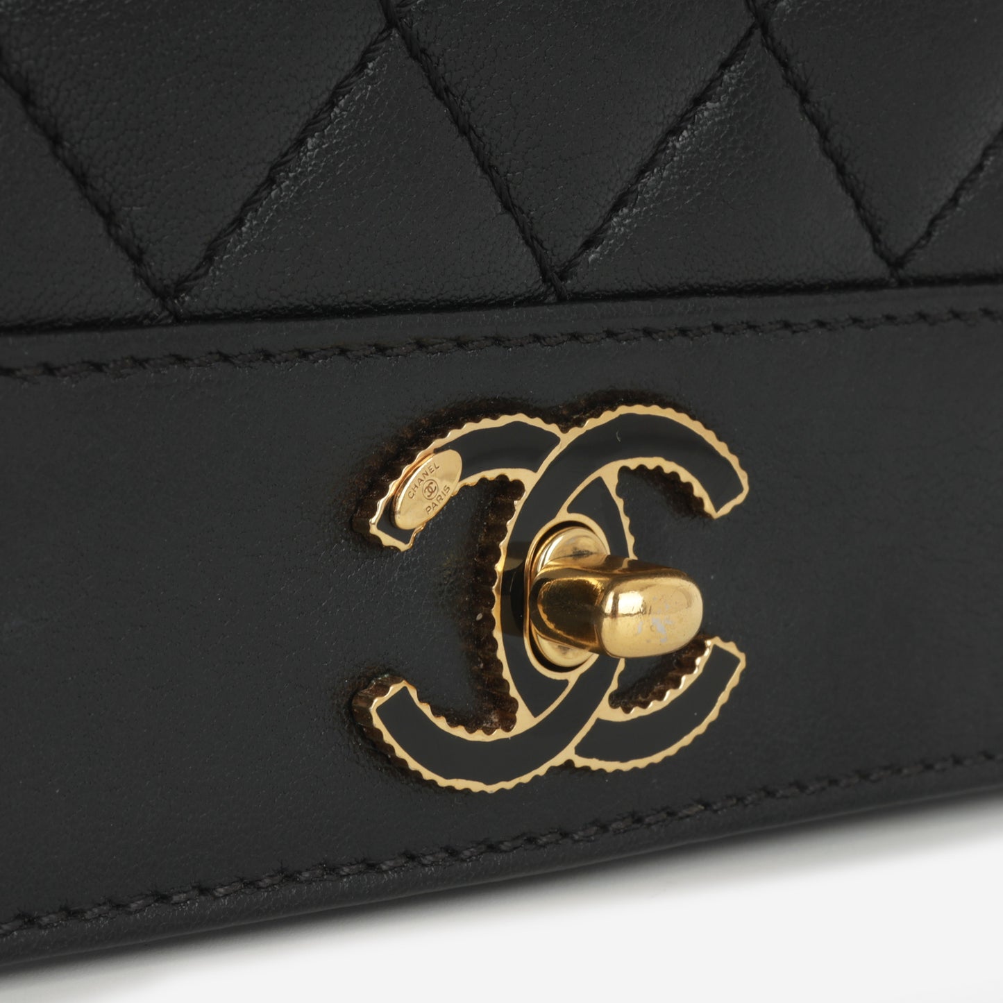 Chanel Small Mademoiselle Flap Bag - Black Calfskin | Gold Hardware