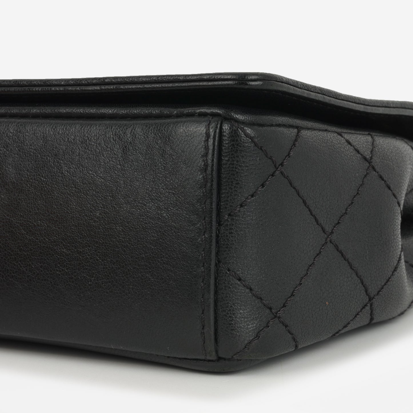 Chanel Small Mademoiselle Flap Bag - Black Calfskin | Gold Hardware