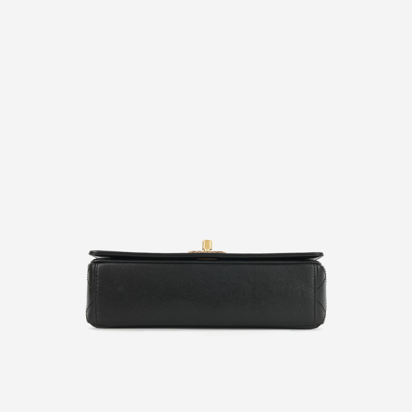 Chanel Small Mademoiselle Flap Bag - Black Calfskin | Gold Hardware