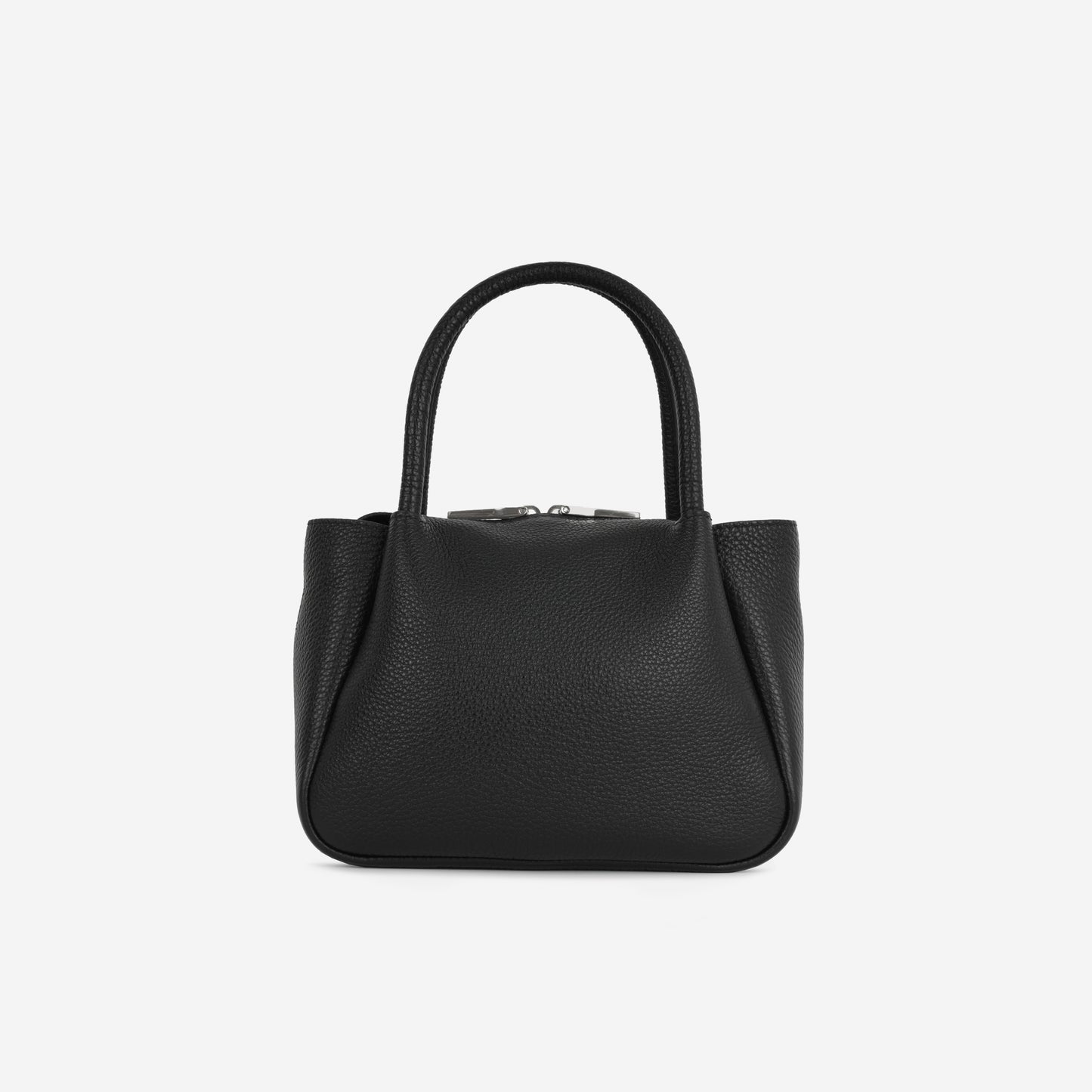 Prada Mini Daino - Black Taurillon | Silver Hardware