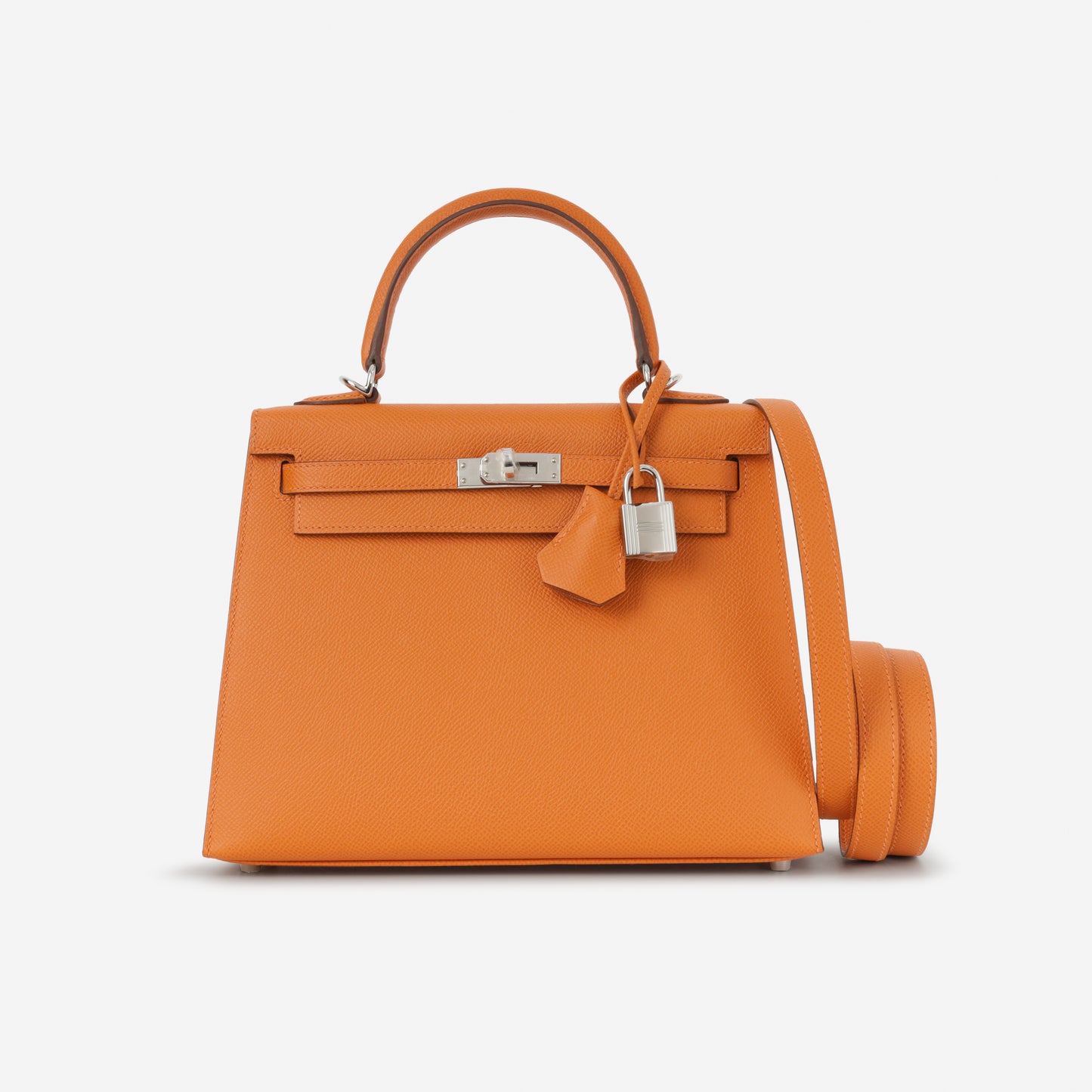 Hermès Kelly 25 - Orange Epsom | Palladium Hardware