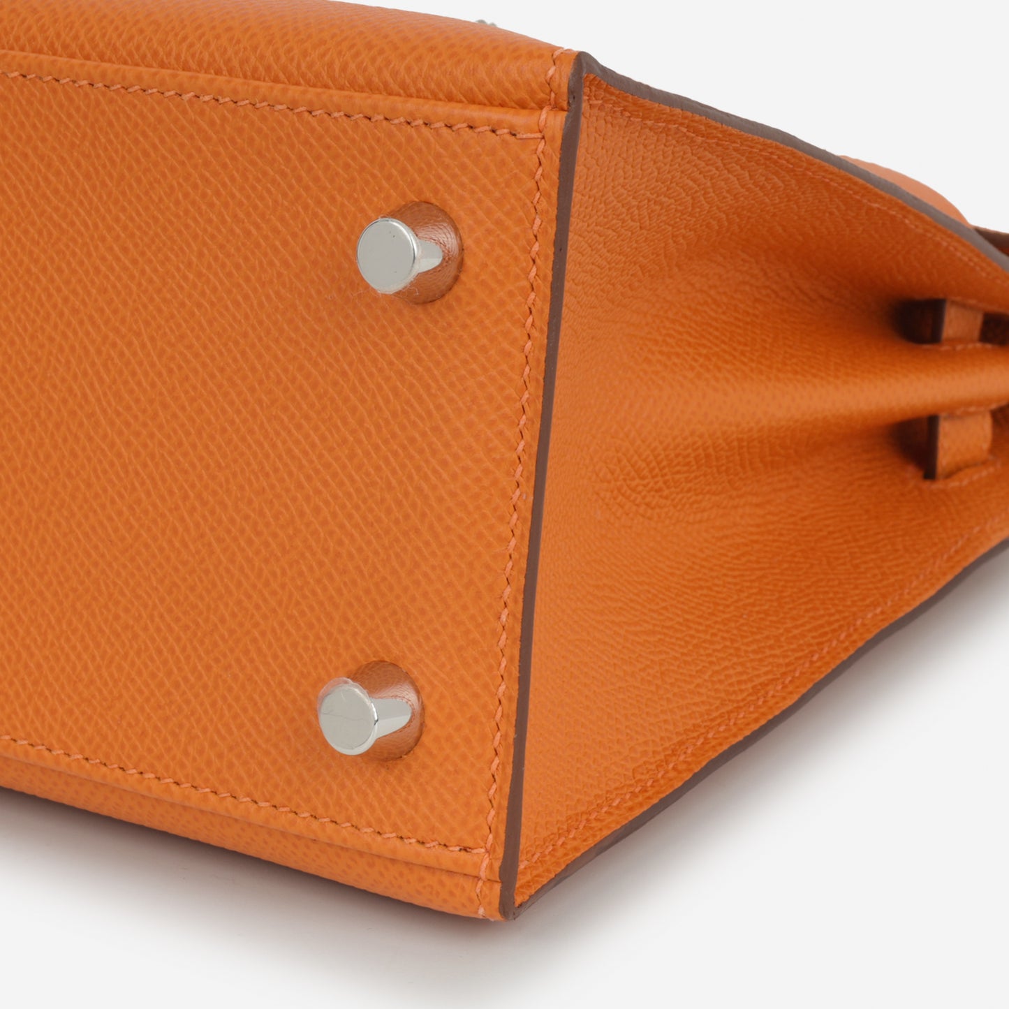 Hermès Kelly 25 - Orange Epsom | Palladium Hardware