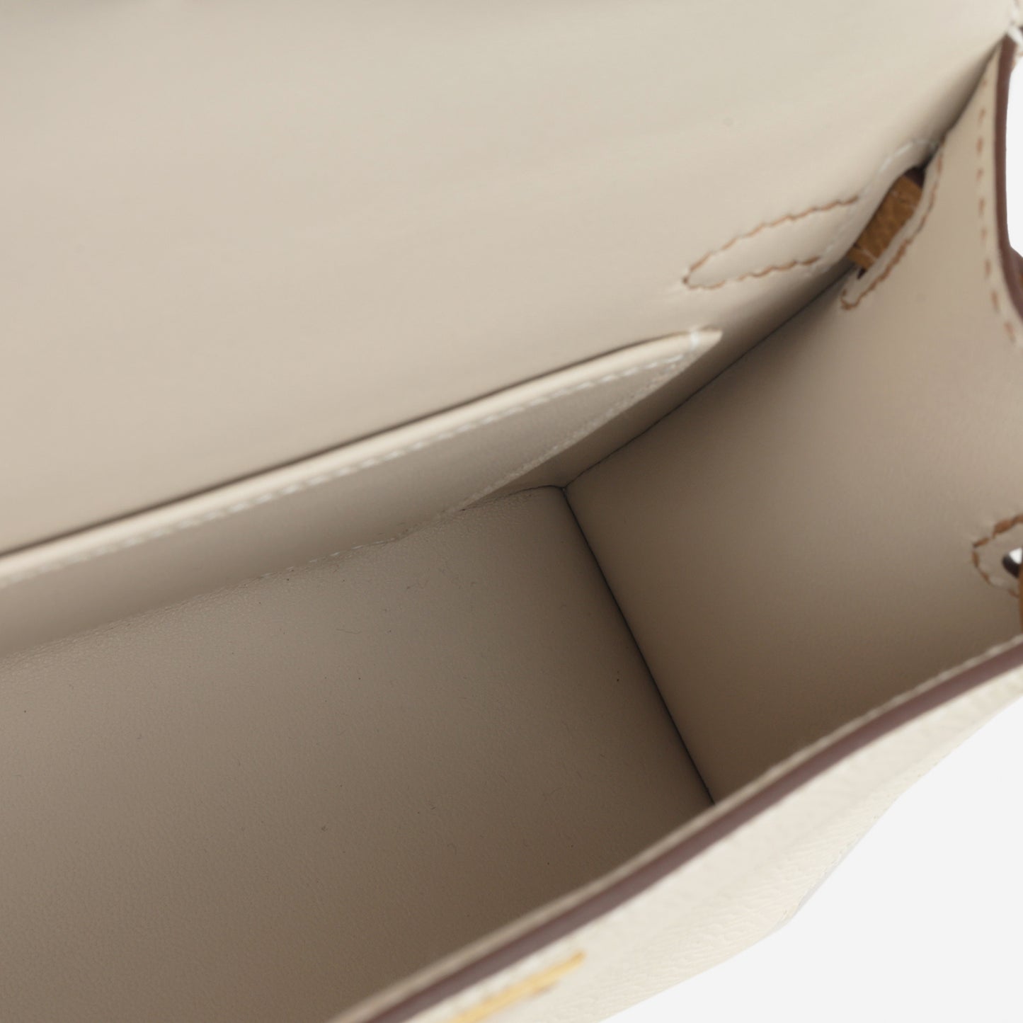 Hermès HSS Mini Kelly - Nata / Biscuit Epsom | Gold Hardware