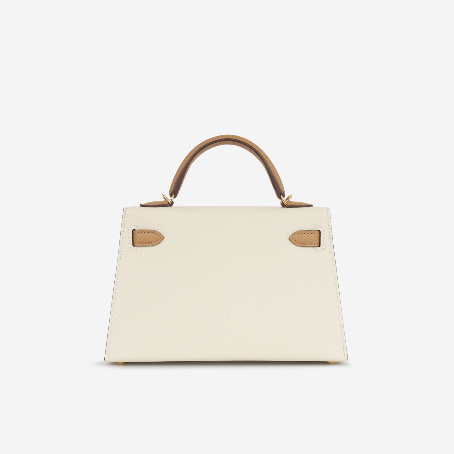 Hermès HSS Mini Kelly - Nata / Biscuit Epsom | Gold Hardware
