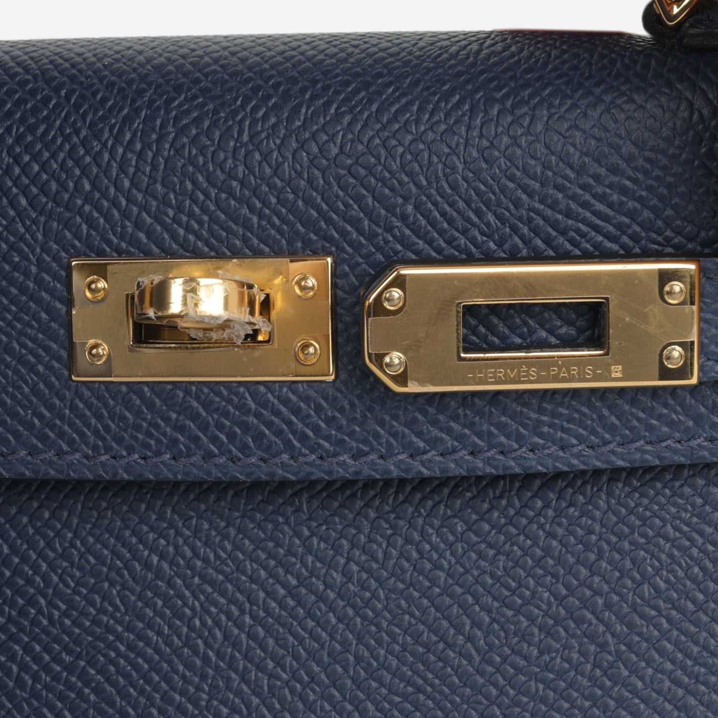 Hermès Mini Kelly - Bleu Navy Epsom | Gold Hardware