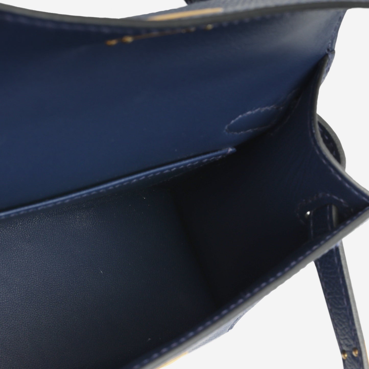 Hermès Mini Kelly - Bleu Navy Epsom | Gold Hardware