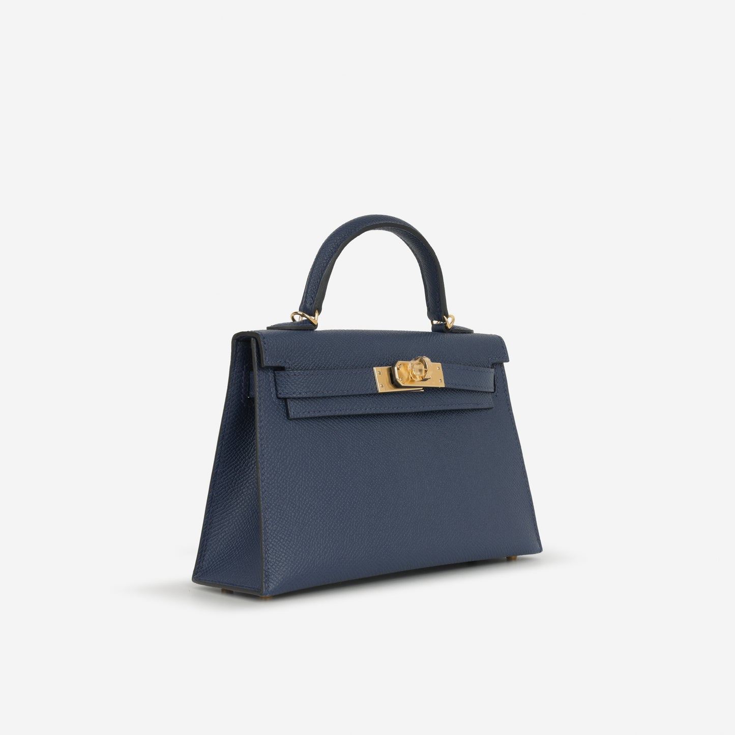 Hermès Mini Kelly - Bleu Navy Epsom | Gold Hardware