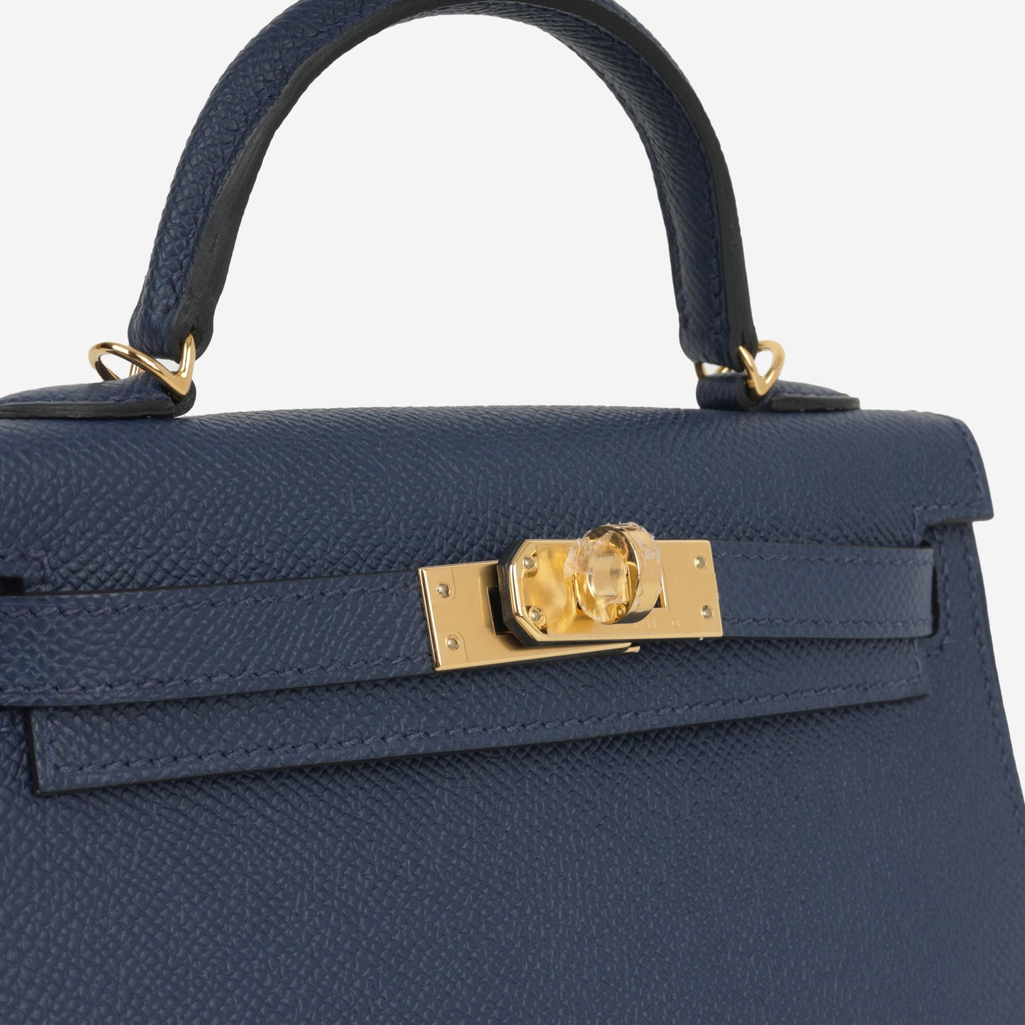 Hermès Mini Kelly - Bleu Navy Epsom | Gold Hardware